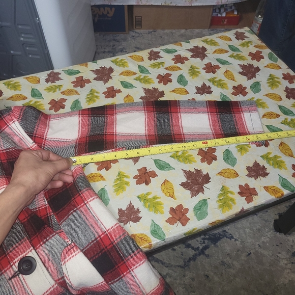 Faded Glory Women's Double-Breasted Faux Wool Peacoat with Hood XS - Picture 10 of 12